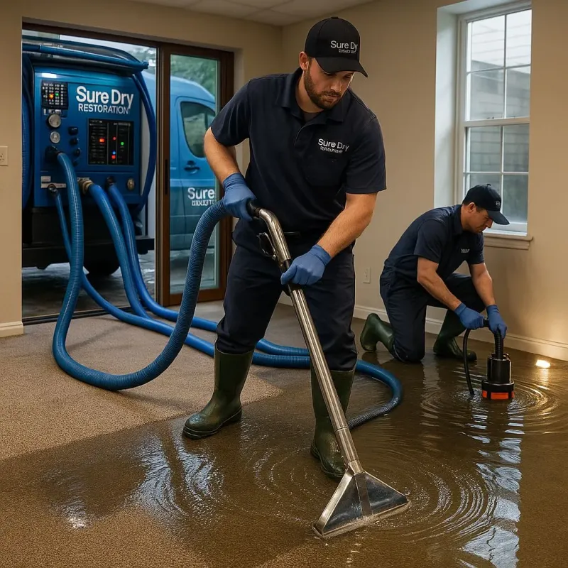 Water Extraction and Removal process in Westwood, KY